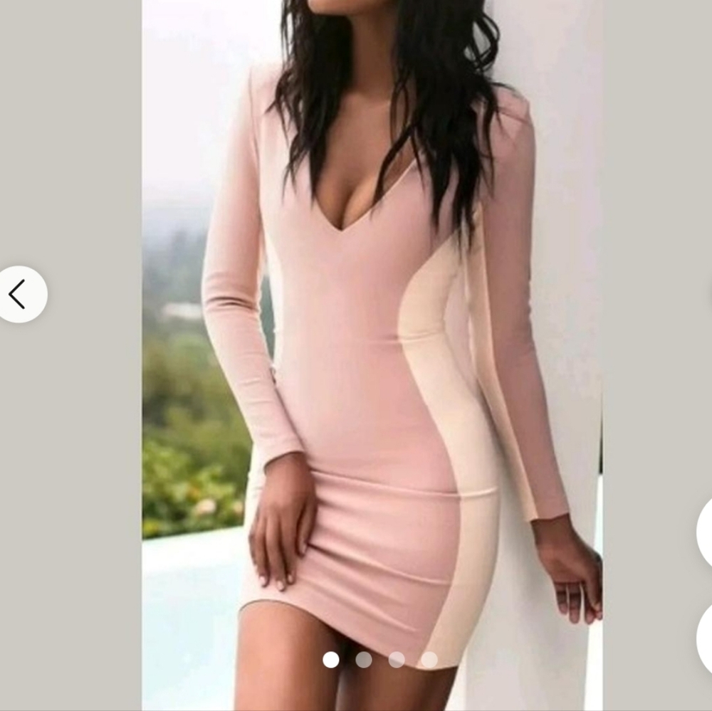 NWT House of CB Felicity Illusion Dress